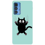 Husa compatibila cu Motorola Edge 20 model Spidercat, Silicon, TPU, Viceversa
