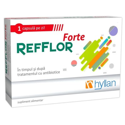 Refflor Forte Adulti 10 capsule Hyllan foto