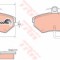 Set placute frana,frana disc AUDI A4 Cabriolet (8H7, B6, 8HE, B7) (2002 - 2009) TRW GDB1366