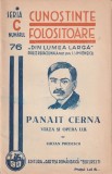 LUCIAN PREDESCU - PANAIT CERNA VIATA SI OPERA LUI ( 1938 )
