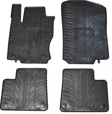 Set covorase auto din cauciuc Mercedes Clasa ML (W166) 2011-2015, Clasa GLE (W166), GLE (C292) 02.2015-2019, Negru, Gledring, 4 buc. foto