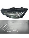 Kit Fibra stanga pentru reparatie lumini de zi DRL far Audi A6 C8 Matrix 2019-2022