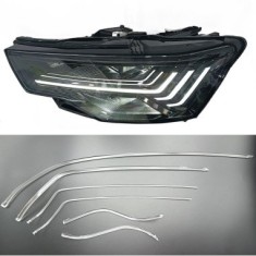 Kit Fibra dreapta pentru reparatie lumini de zi DRL far Audi A6 C8 Matrix 2019-2022
