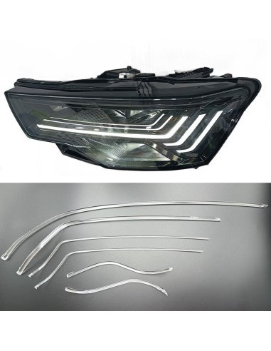 Kit Fibra dreapta pentru reparatie lumini de zi DRL far Audi A6 C8 Matrix 2019-2022