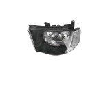 Far MITSUBISHI L200, 12.2005-04.2010, partea stanga, H4; manual; semnalizare alba; halogen, cabina lunga,