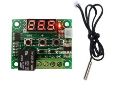 Termostat electronic universal incubator maternitate W1209 12V + sonda -55 - 120grC.