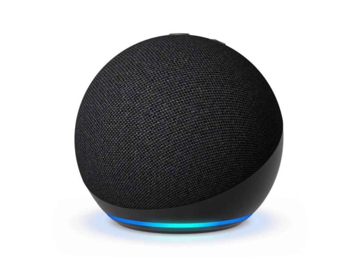 Gadget Amazon Echo Dot (5th Gen, 2022 Release) Smart Speaker with Alexa Charcoal &quot;PHT16472&quot; (timbru verde 0.8 lei)