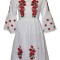 Rochie dama casual R11, alb , marimea 3XL