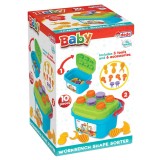 Jucarie sortator de forme, Dede, Banc de lucru, 10 piese