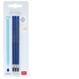 Set 3 rezerve Pix - Erasable - Blue