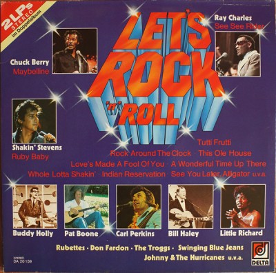 Vinil 2XLP Various &amp;lrm;&amp;ndash; Let&amp;#039;s Rock&amp;#039;n&amp;#039;Roll (VG++) foto
