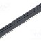 Conector SAMTEC şiruri pini mamă PIN 56 1,27mm aurit SMT soclu