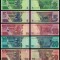 ZIMBABWE █ SET █ 2 + 5 + 10 + 20 + 50 Dollars █ 2019-2020 █ UNC