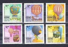 A12 S3 12 - Timbre foarte vechi - Guineea Bissau - aviatie - dirijabile