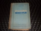 Utilizarea Energiei Apelor, A.A. Morozov, Tehnica, 1952, Romana, Mecanica, Energie Hidraulica