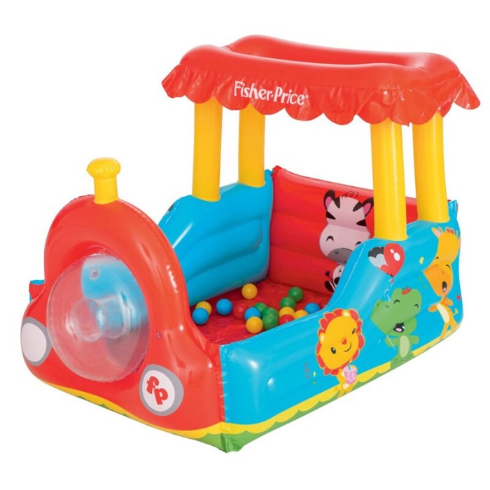 Tren onflabil Cu 25 De Bile,Bestway Fisher Price