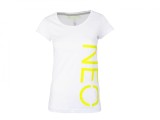 Cumpara ieftin Tricou dama Adidas NEO Label, white-intenlime, 2XS