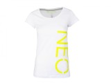 Adidas Neo NEO Label T Shirt - white-intenlime - 2XS