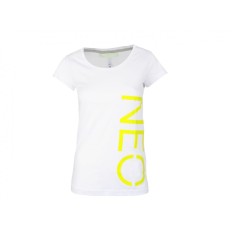 NEO Label T Shirt - white-intenlime - XS