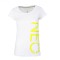 Tricou dama Adidas NEO Label, white-intenlime, 2XS
