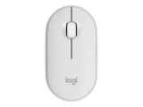 Cumpara ieftin Logitech Pebble Mouse 2 M350s , Wireless Bluetooth 5.2 LE, 1000 DPI, SilentTouch, Tonal White