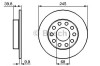 Disc frana AUDI A4 Cabriolet (8H7, B6, 8HE, B7) (2002 - 2009) BOSCH 0 986 478 986