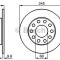 Disc frana AUDI A4 Cabriolet (8H7, B6, 8HE, B7) (2002 - 2009) BOSCH 0 986 478 986