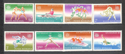 Romania.1984 Olimpiada de vara LOS ANGELES ZR.734 foto