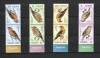 ROMANIA 2022 - PASARI CANTATOARE, TETE-BECHE 2, MNH - LP 2391, Nestampilat