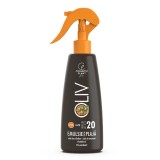 Emulsie plaja cu ulei de morcov si masline SPF20, OLIV, 200 ml, CosmeticPlant, Cosmetic Plant