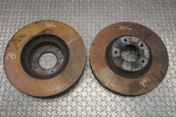 Set disc de fr&acirc;nă față PORSCHE CAYENNE 92A 2015 OEM: Off-road | 23684409