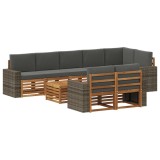 vidaXL Seturi de canapele Lemn Solid de Acacia 3384548