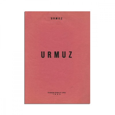 Urmuz, Urmuz, 1930, Colecția Editurii &amp;bdquo;UNU&amp;rdquo;, volum bibliofil foto
