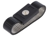 Brățară ESD oțel inoxidabil, clichet tată 4mm
