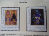Argentina-Craciun- serie completa -nestampilate MNH