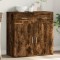 vidaXL Servantă, stejar fumuriu, 79x38x80 cm, lemn compozit 840524