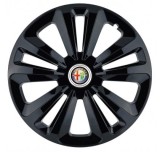 Cumpara ieftin Set 4 Capace Roti Autohelix MSA&reg;, potrivite jantelor de R15, pentru Alfa Romeo, model terra negru
