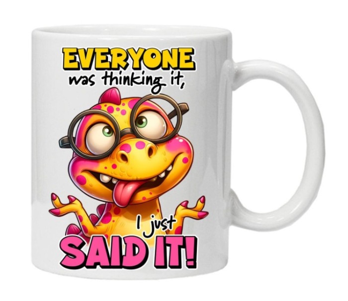 Cana alba personalizata &quot;everyonewas thinking it ...&quot;, INOVATIX&reg;. 330ml