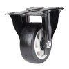 Roata Carucior Platforma PVC, 4 inch, tip fixa, ARV-5166, Oem