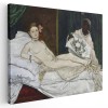 Tablou pictura Olympia de Edouard Manet 1576 Tablou canvas pe panza CU RAMA 60x80 cm