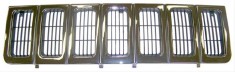 Grila radiator Jeep Grand Cherokee 1993-1996, crom, 55034094, 240505