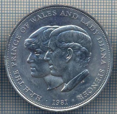 AX 1480 MONEDA- MAREA BRITANIE - 25 NEW PENCE -ANUL 1981 -STAREA CARE SE VEDE foto