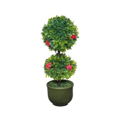 Ghiveci decorativ cu Bonsai artificial, 5x17 cm, ATU-084695 foto