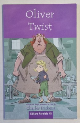 OLIVER TWIST , adaptare dupa CHARLES DICKENS de STEWART ROSS , ilustratii de ALEX PATERSON , 2022 foto