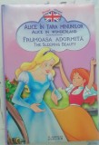 myh 16 - Alice in tara minunilor - Frumoasa adormita - Povesti bilingve
