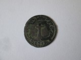 Rară! Statele Italiene-Ducatul Mantova ocupatia austriaca 1 Sesino 1733 Carol VI