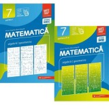Pachet Consolidare 2025-2026 clasa a 7-a. Matematica. Aritmetica algebra geometrie, partea 1 si 2 - Anton Negrila