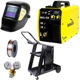 Intensiv MIG 165 - Aparat sudura MIG/MAG 160 A 0.6-1 mm - trepte reglare display digital reglare viteza sarma monofazat