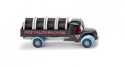 Macheta Camion Magirus S7500 &amp;quot;Freyaldenhoven&amp;quot; 1955, 1:87 Wiking foto