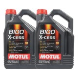 Pachet 8 litri ulei Motul 8100 X-CESS 5W40 , Protectie si performanta superioara pentru motoare moderne